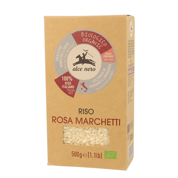 Alce Nero Organic Rosa Marchetti Rice 500g