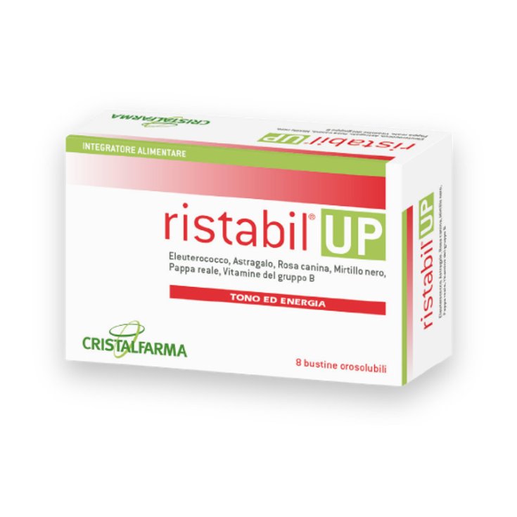 Ristabil Up Cristalfarma 8 Sachets 11.2g - Loreto Pharmacy
