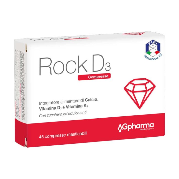 Rock D3 AGPharma 45 Tablets