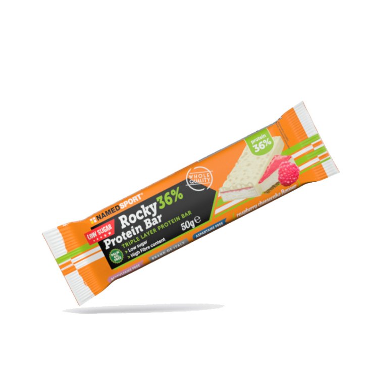 Rocky 36% Protein Bar Rasberry Cheesecake NamedSport® 50g