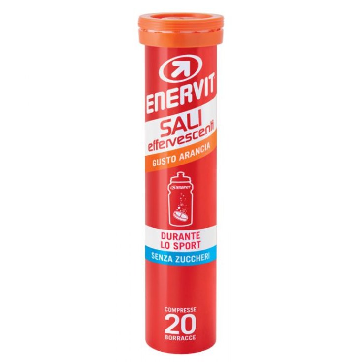 Enervit Orange Flavor Effervescent Salts 80g