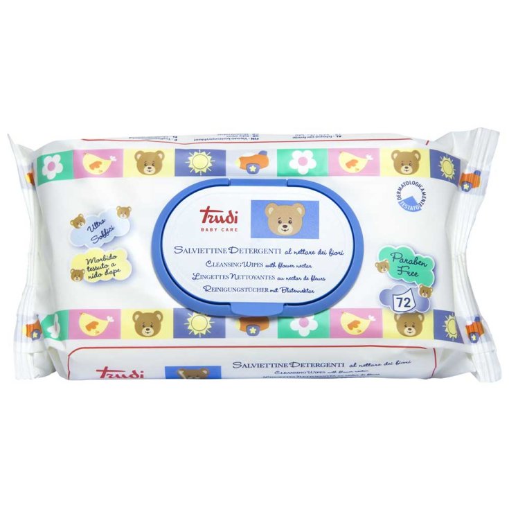 Trudi Baby Care Cleansing Wipes 72 Pieces