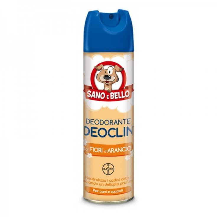 Sano E Bello Deodorant Deoclin Orange Flowers BAYER 250ml