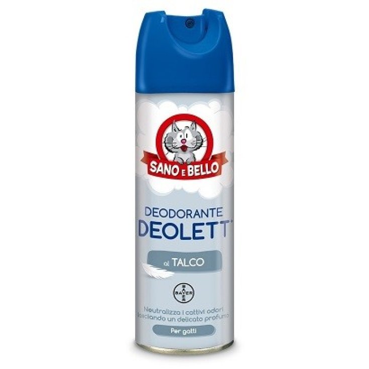 Sano E Bello Deodorant Deolett Talc Bayer 200ml