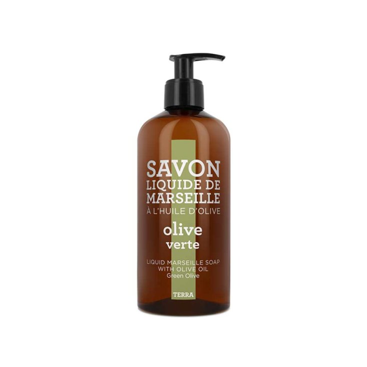 Liquid Soap Green Olive Terra Compagnie De Provence 500ml