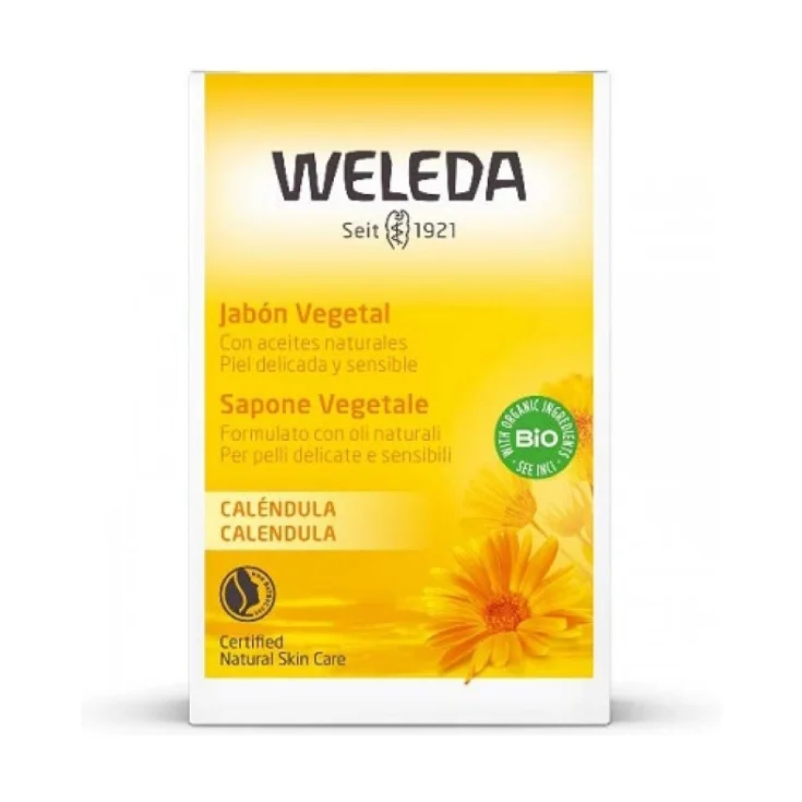 WELEDA Marigold Vegetable Soap 100g