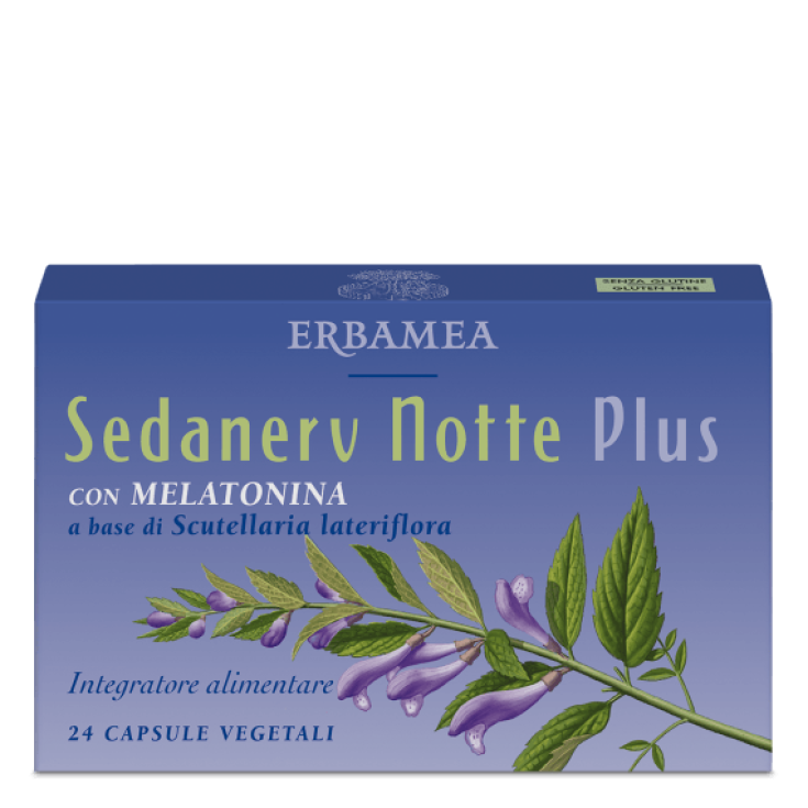 Sedanerv Night Plus Erbamea 24 Capsules