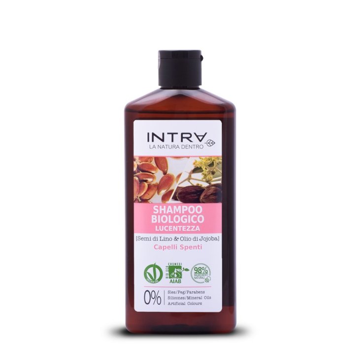 Linseed & Jojoba Oil Organic Shampoo 250ml Intra