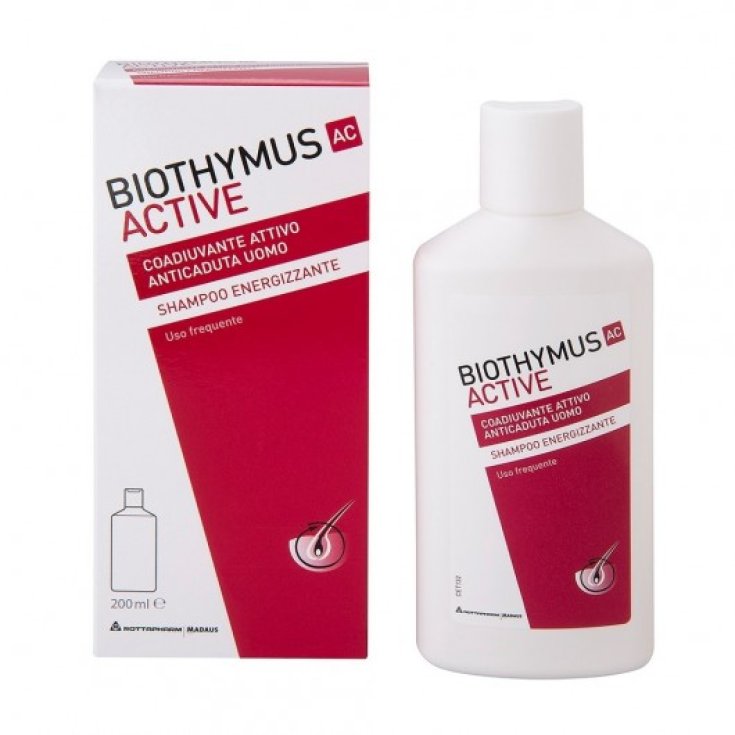 Energizing Shampoo Active Adjuvant Anti Hair Loss Man Biothymus Ac Active 200ml