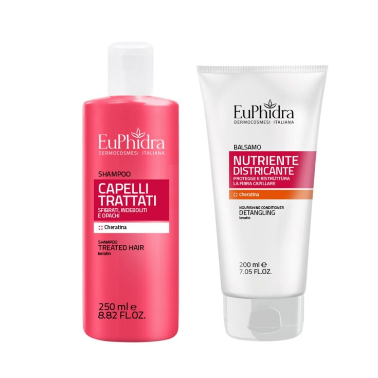 Treated Hair Shampoo + EuPhidra Nourishing Detangling Conditioner