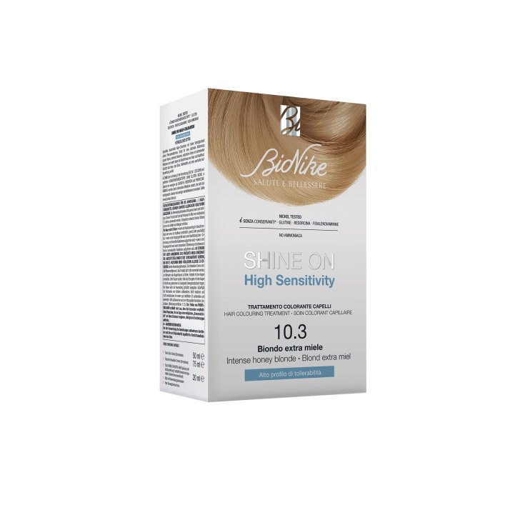 Shine On HS 10.3 BioNike Extra Honey Blonde Hair Coloring Treatment