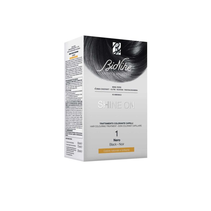 Shine On Black Hair Dye Treatment 1 BioNike