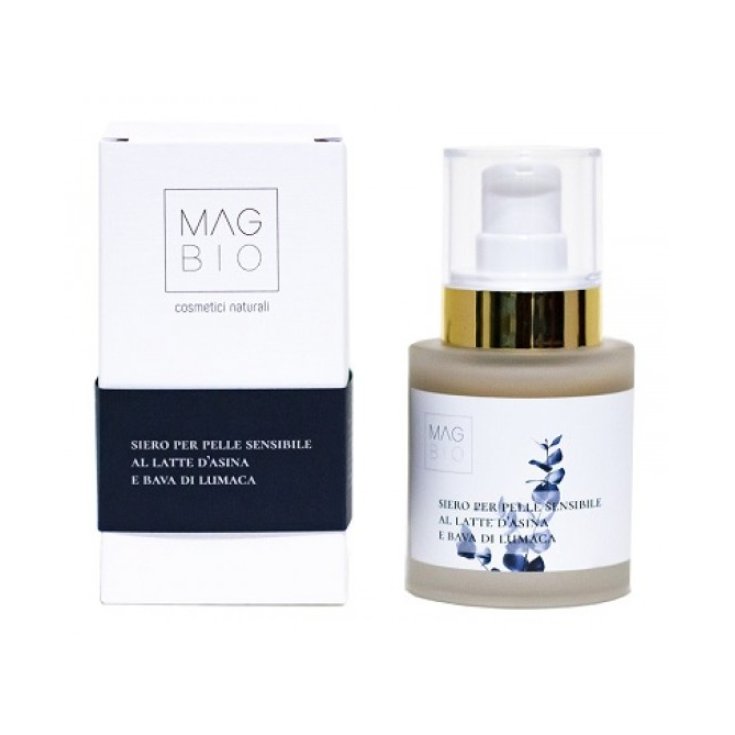 Serum For Sensitive Skin With Donkey Milk And Snail Slime Magbio 30ml