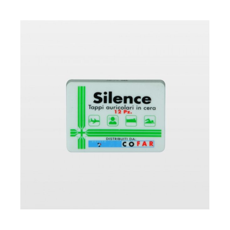 Silence Ear Plug In Wax As.Co.Far.12 Pieces