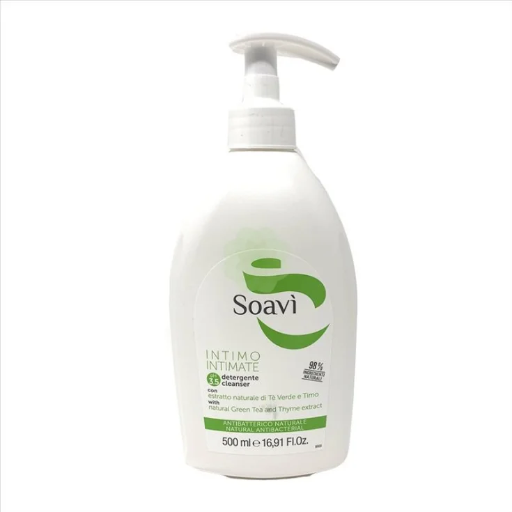 Soavì Antibacterial Intimate Cleanser pH3.5 Farmac-Zabban 500ml