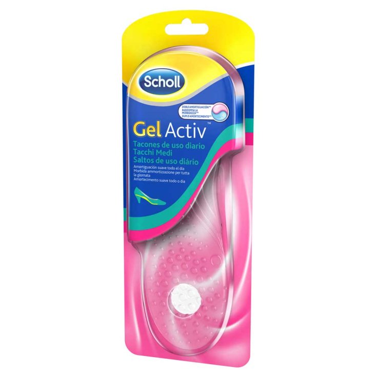 Scholl GelActive Heels Insoles Everyday Size 35-40.5