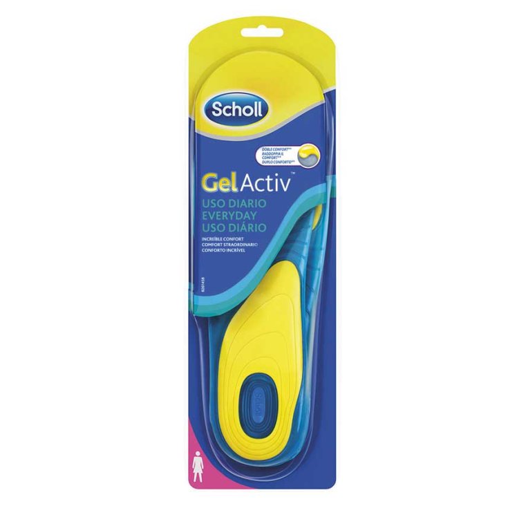 Scholl GelActiv Insoles Everyday Woman Size 38-42