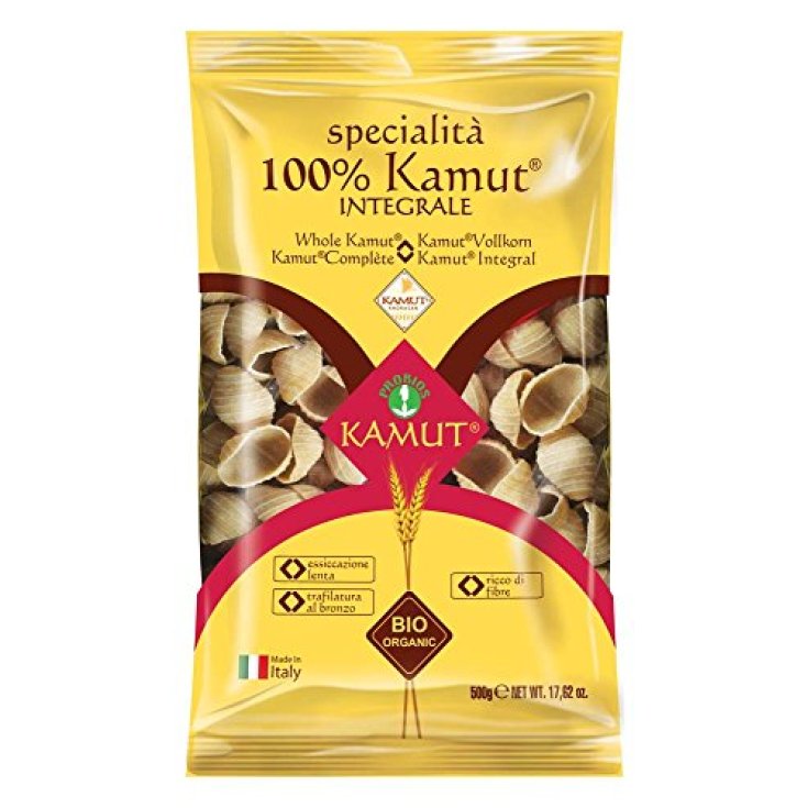 100% Kamut Specialties Wholemeal Shells Probios 500g