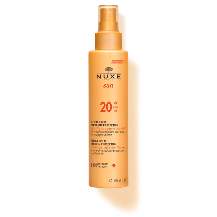 Nuxe Sun Spf20 Cellular Protection Anti Aging Sublime Tan With Flowers Of Water and Sun 150ml