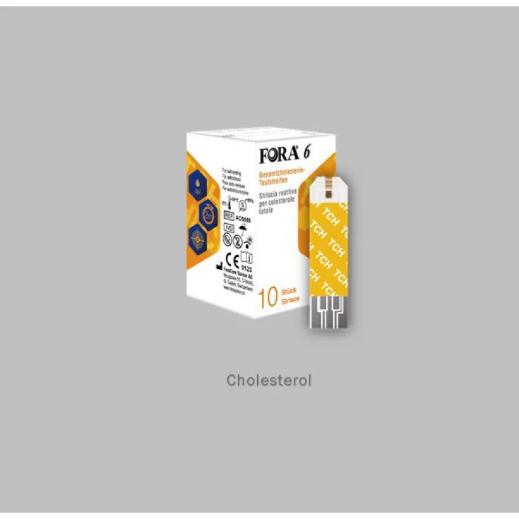 Test Strips ACS055 FORA 6 Connect 10 Pieces