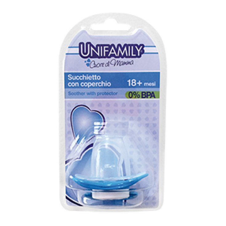 Pacifier 18+ Boy Silicone Unifamily® 1 Piece