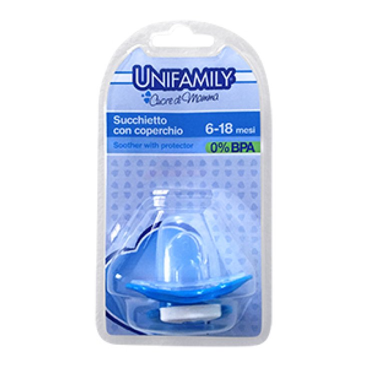 Pacifier 6-18 Boy Silicone Unifamily® 1 Piece
