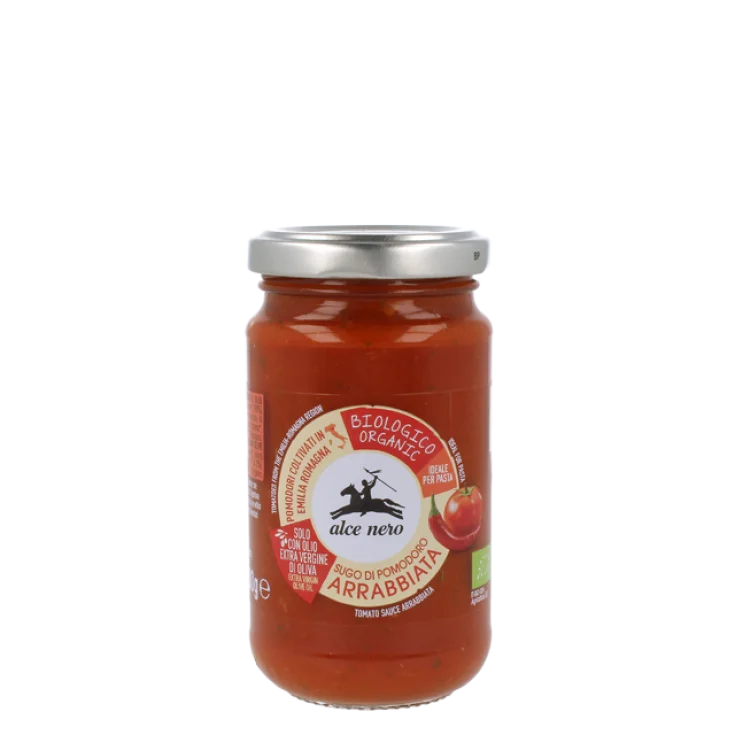 Alce Nero Organic Arrabbiata Tomato Sauce 200g