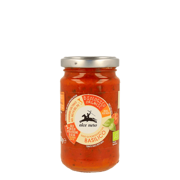 Alce Nero Organic Tomato Sauce With Basil 200g