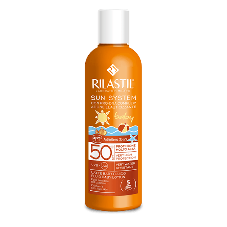 Sun System Baby Fluid Baby Milk SPF50 + Rilastil® 200ml