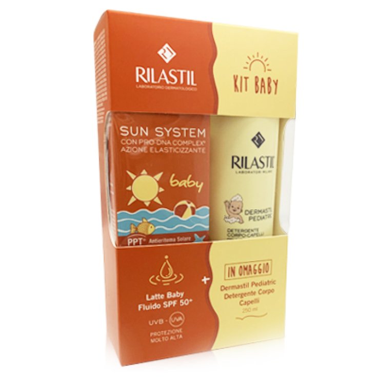 Sun System Baby Milk 200ml + Dermastil Pediatric 250ml Rilastil®