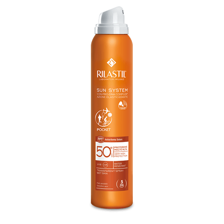 Sun System Transparent Spray SPF50 + Rilastil® 75ml