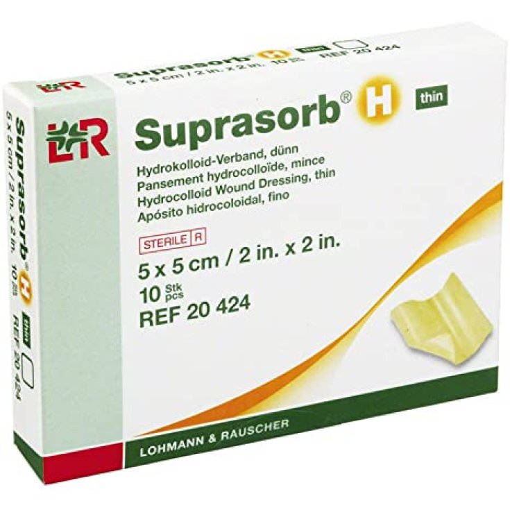 Suprasorb® H Thin Lohmann & Rauscher Italy 5x5cm 10 Pieces