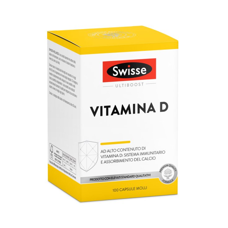 Swisse Vitamin D 100 Capsules