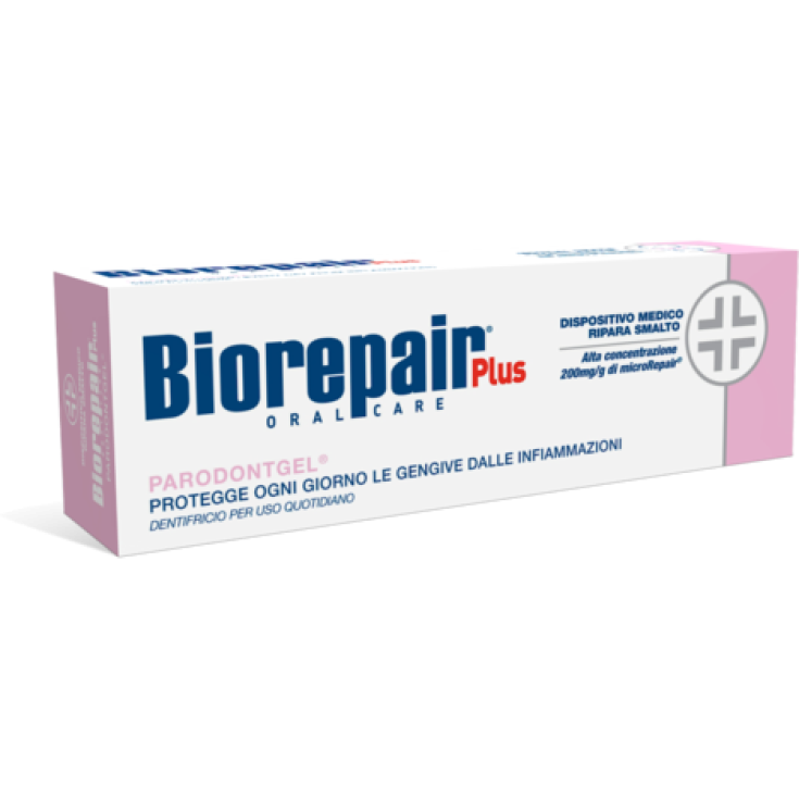Biorepair Oral Care Plus Parodontgel Protects the Gums from Inflammation 75ml