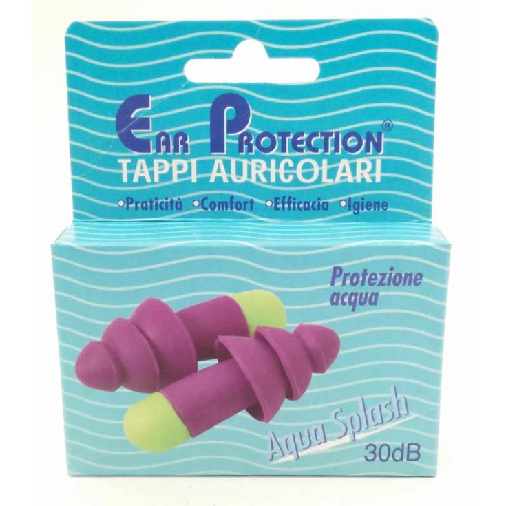 Ear Protection Aqua Splash Ear Plugs Water Protection 2 Ear Plugs