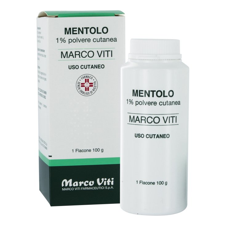 Marco Viti Mentholated Talc 100g