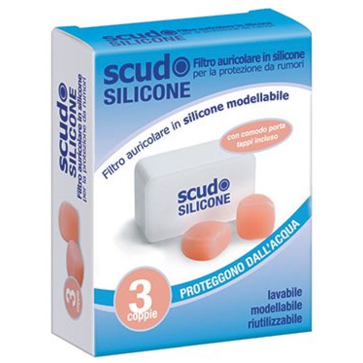 Silicone Earplugs Shield 3 Pairs