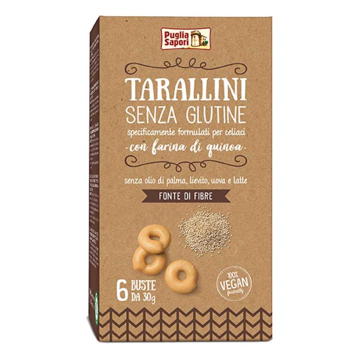 Tarallini With Quinoa Flour Puglia Flavors 6x30g