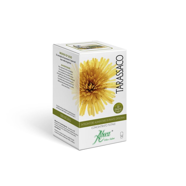 Aboca Total Concentrated Dandelion 50 Capsules of 500mg
