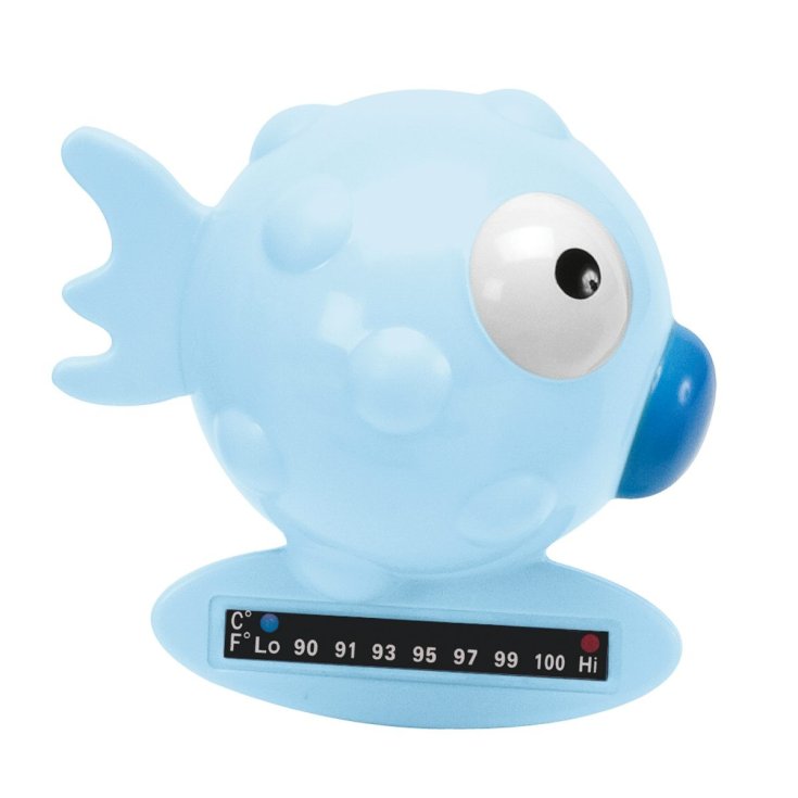 Chicco® Blue Puffer Fish Bath Thermometer