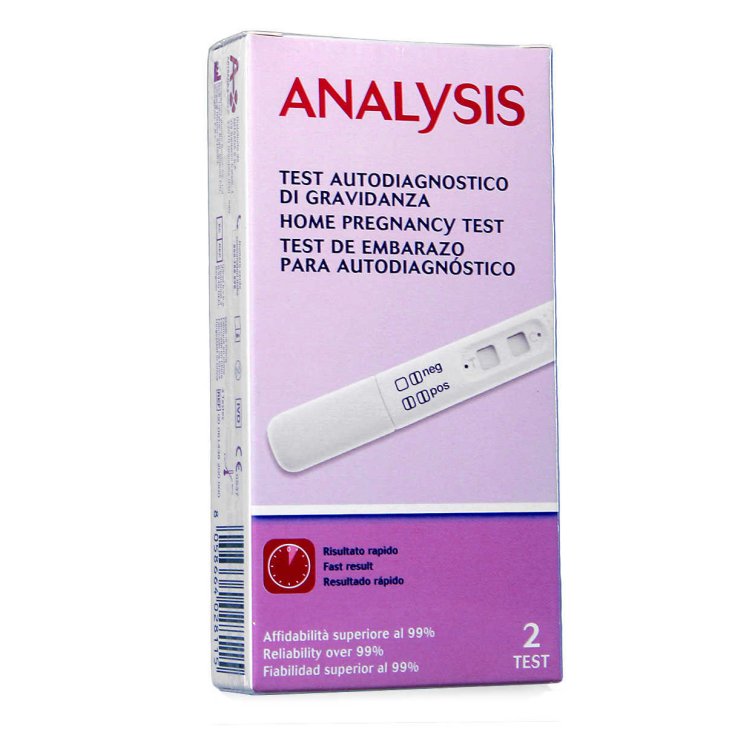 Pregnancy Test Analysis Chicco® 2 Test