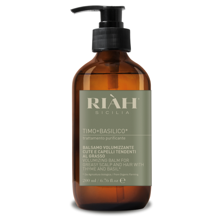 Thyme + Basil Volumizing Conditioner for Oily Scalp And Hair Riah 200ml