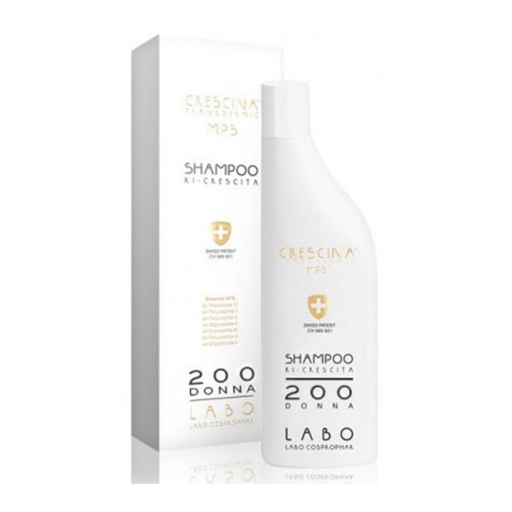 Transdermic Crescina Re-Growth Shampoo 200 Woman Labo 150ml