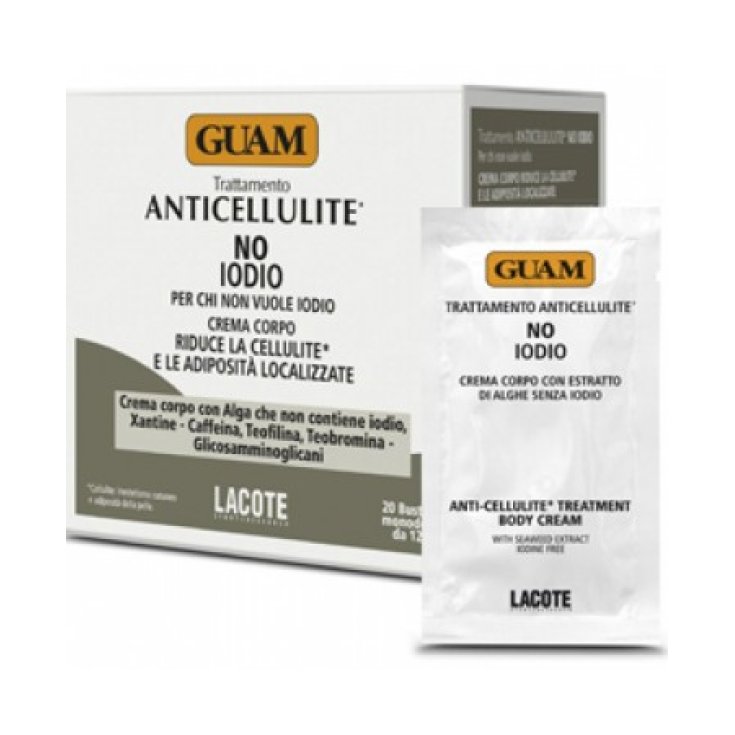 Guam No-Iodine Anti-Cellulite Treatment 20 Sachets