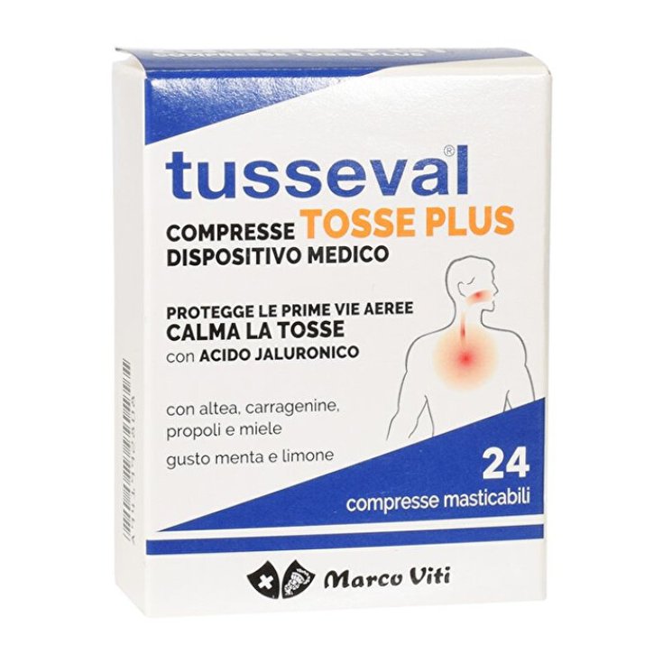 Tusseval® Plus Tablets Marco Viti 24 Tablets
