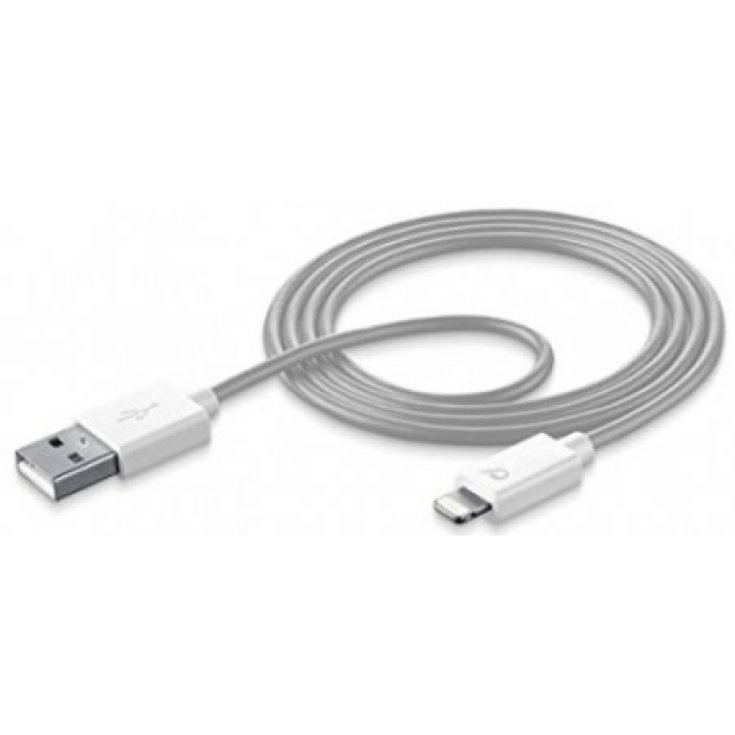 USB Cable #Stylecolor - Lightning Cellularline 1 White Data Cable