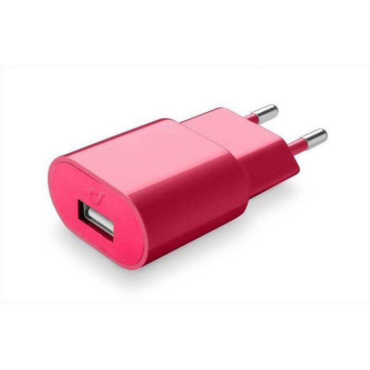 Usb Charger 2A Red Cellularline 1 Red Charger