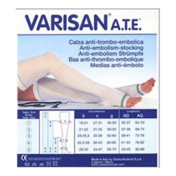 Varisan® Ate18 Inspectionable Pointed Stay-up Cotton M Cizeta