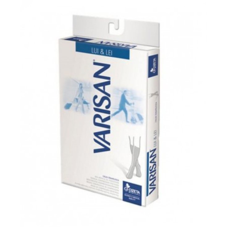 Varisan® Lui & Lei Knee-highs 15-20mmHg Color Gray Size 2 Cizeta