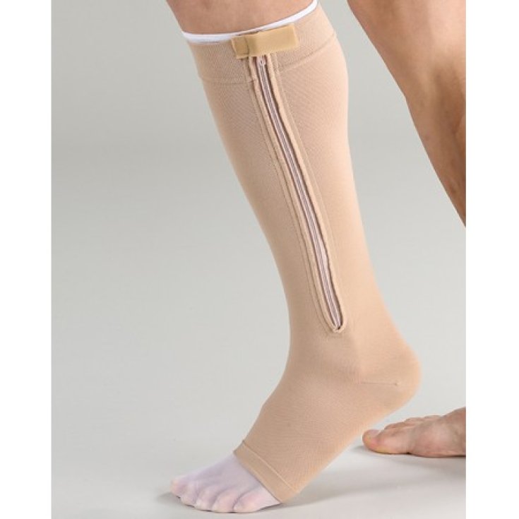 Varisan® Top Ulcer-Kit Knee-highs C1 Open Toe Short Right Size 3 Cizeta